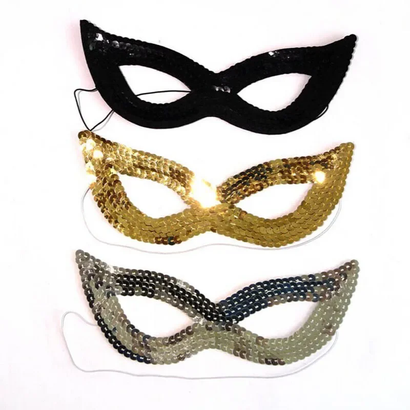 Donne ragazza paillettes Sexy  - Respirator Half Face recensione e prezzo